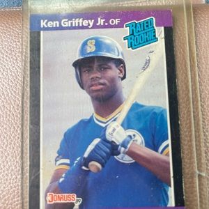Ken Griffey Jr rookie baseball card it is the rare one